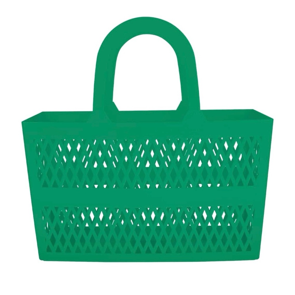 Green Women's Jelly Tote